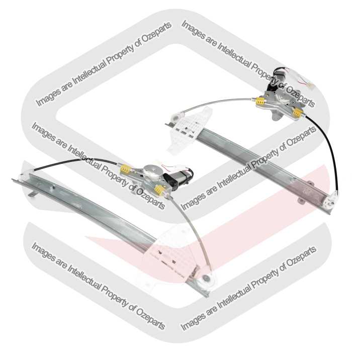 Rear Pair LH+RH Electric Window Regulator W/ Motor For Holden Captiva 5 CG 06~15