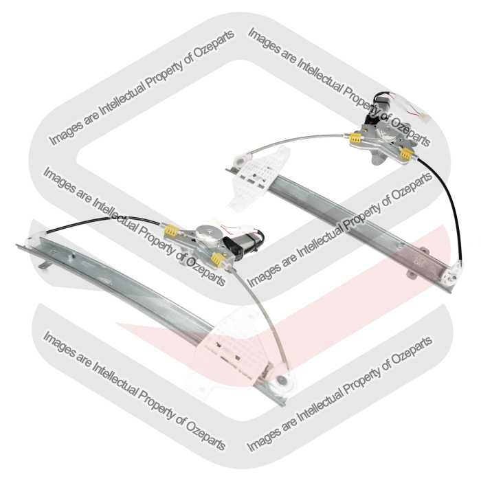 Door Window Regulator Rear (Electric With Motor) (SET LH+RH)