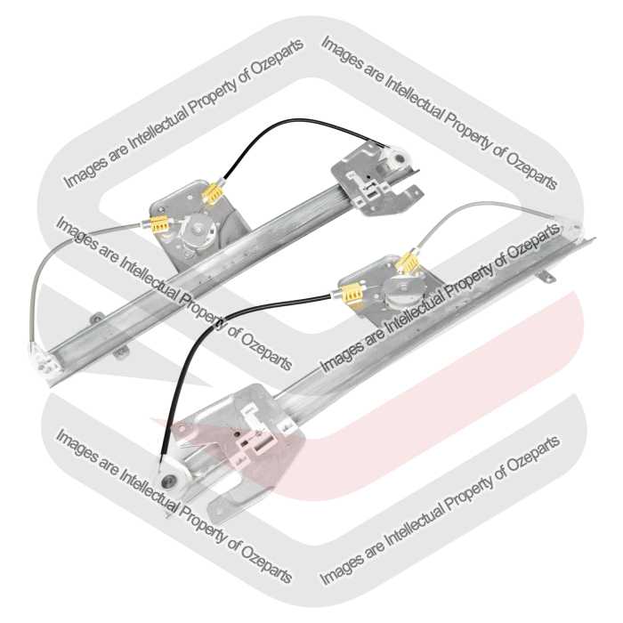 FRONT Pair LH+RH Window Regulator For Mitsubishi Pajero NS NT NW 2006~2014 4 Dr
