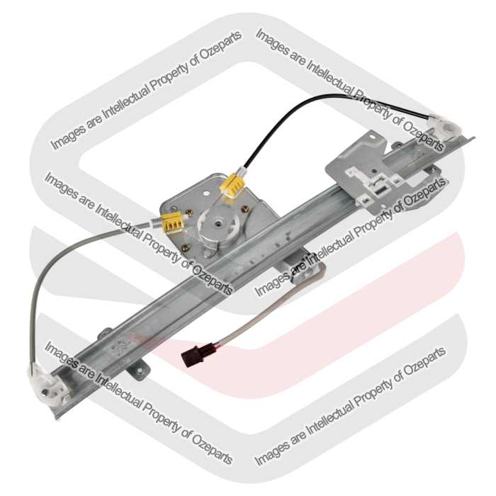 Door Window Regulator Front AM (Electric With Motor)