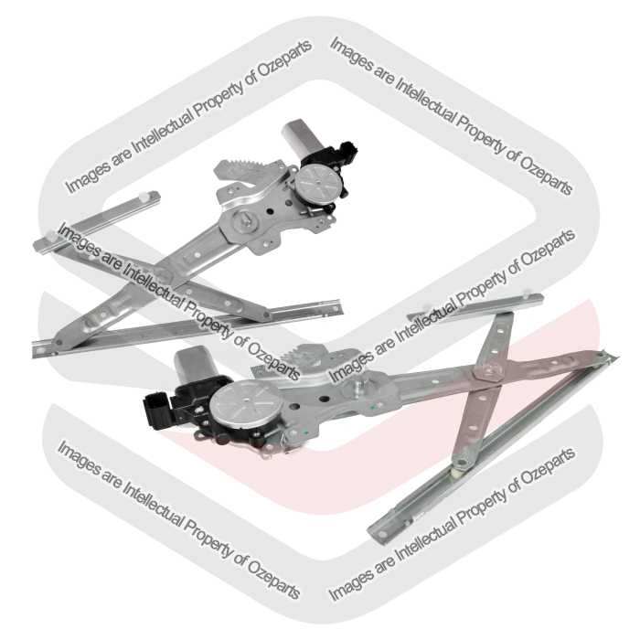 Door Window Regulator Rear AM (With Motor) (SET LH+RH)