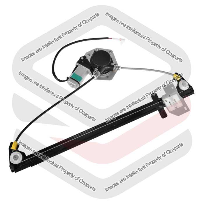 Door Window Regulator Rear (Electric With Motor)