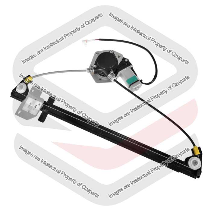 Door Window Regulator Rear (Electric With Motor)