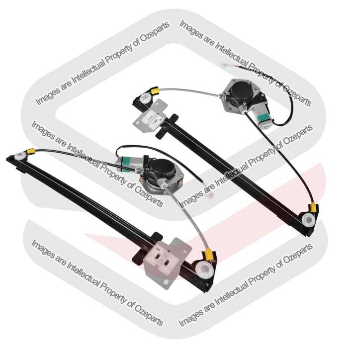 Door Window Regulator Rear (Electric With Motor) (SET LH+RH)