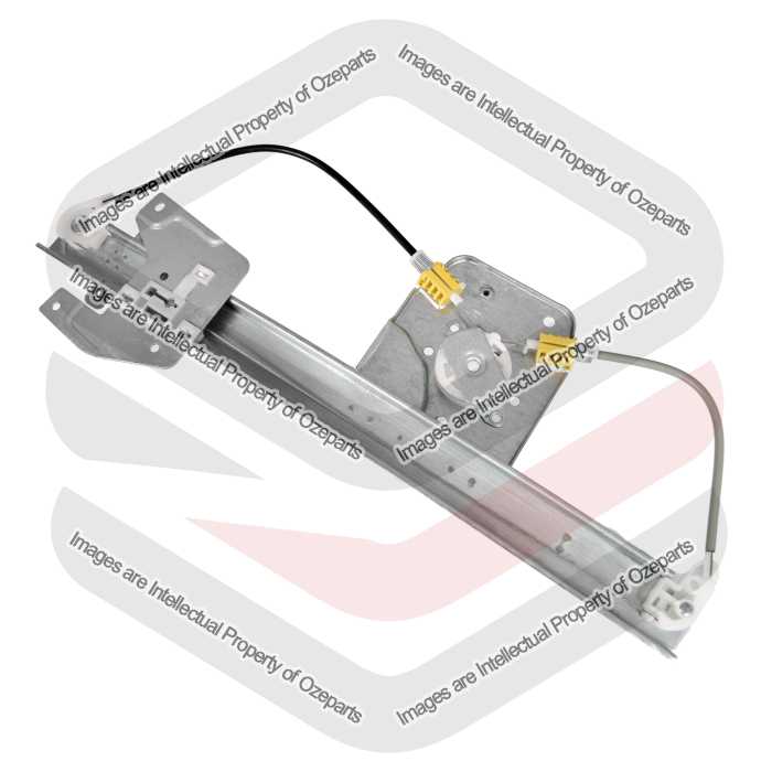 Door Window Regulator Rear AM (Electric No Motor)