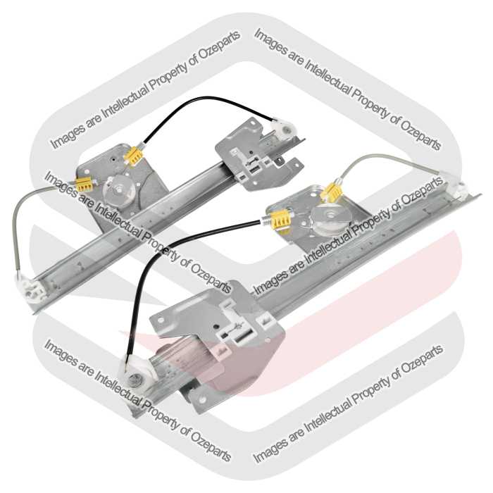 Door Window Regulator Rear AM (Electric No Motor) (SET LH+RH)