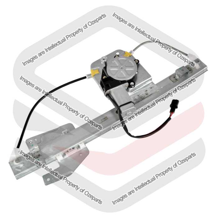 Door Window Regulator Rear AM (Electric With Motor)