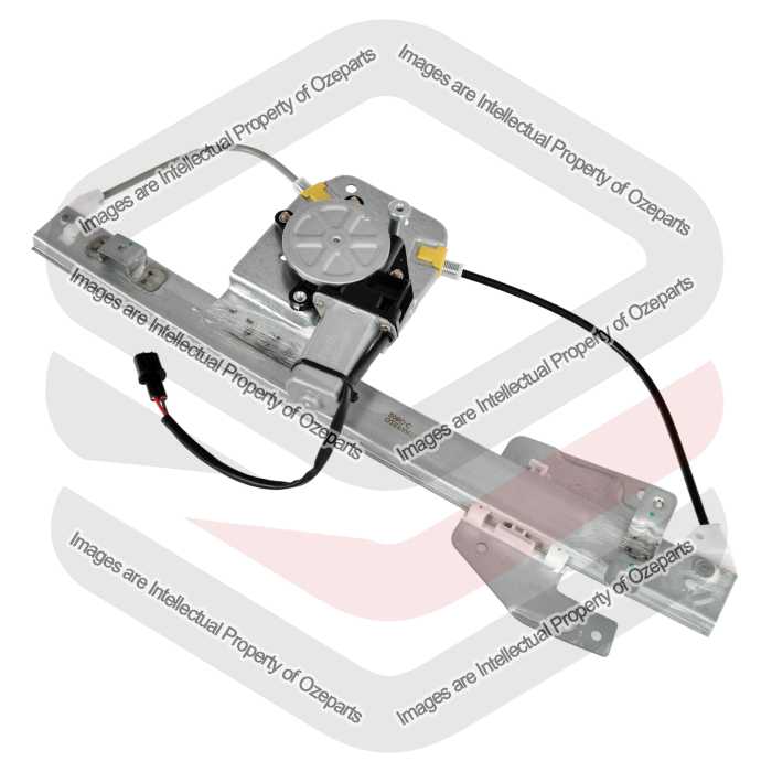 Door Window Regulator Rear AM (Electric With Motor)