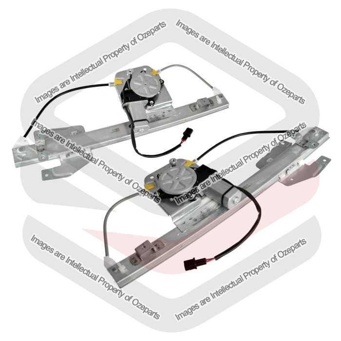 REAR Pair LH+RH Window Regulator+Motor For Mitsubishi Pajero NS NT NW 2006~2014