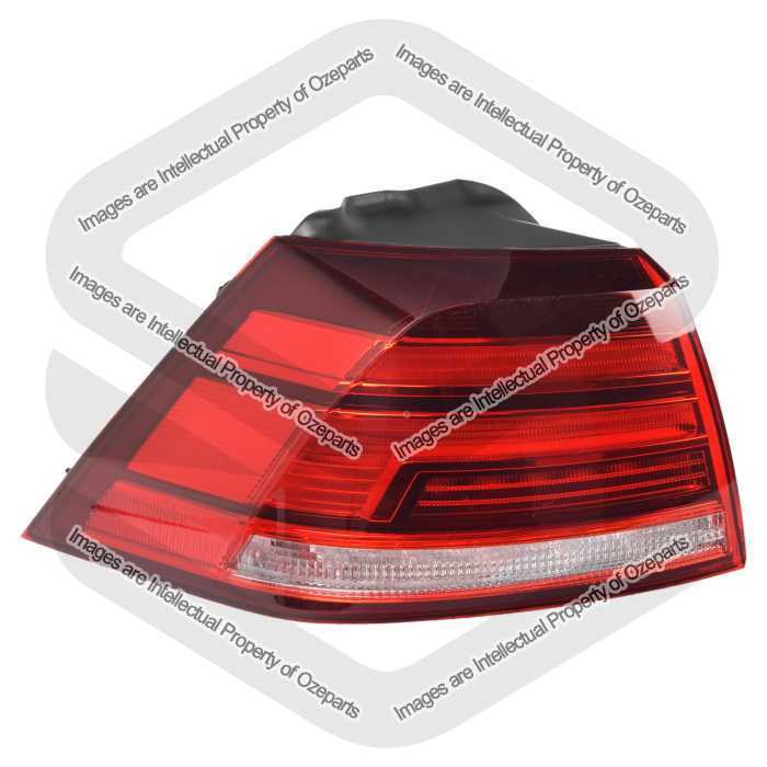 LH Left Tail Light Rear Lamp LED For VW Volkswagen Golf MK7.5 Hatch 2017~2020