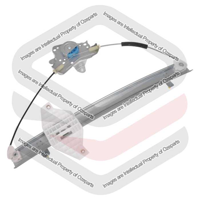 Door Window Regulator Front (Electric No Motor)