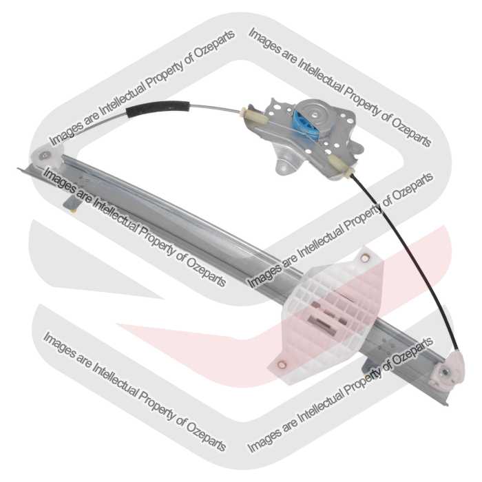 Door Window Regulator Front (Electric No Motor)