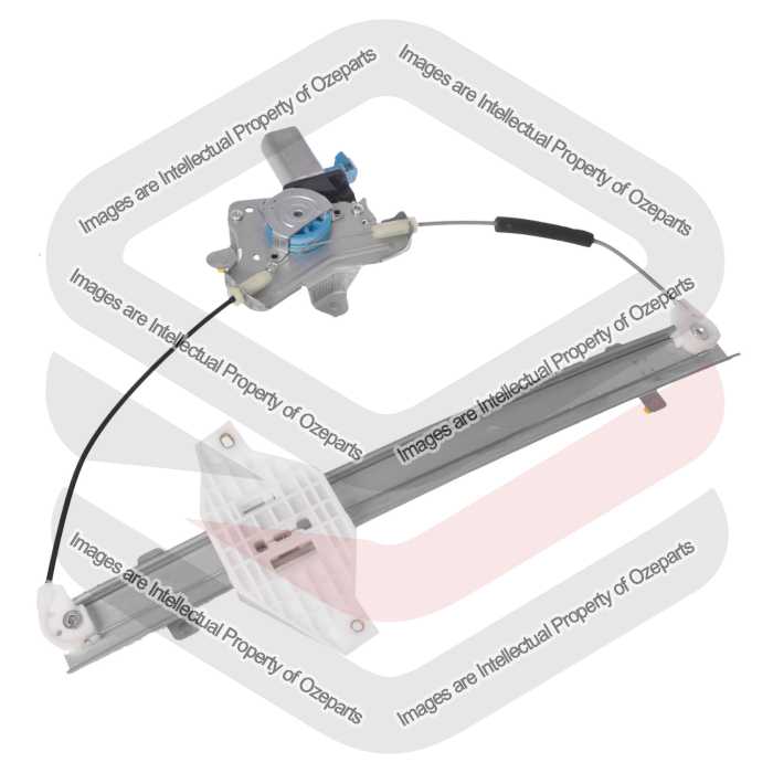 Door Window Regulator Front (Electric With Motor)