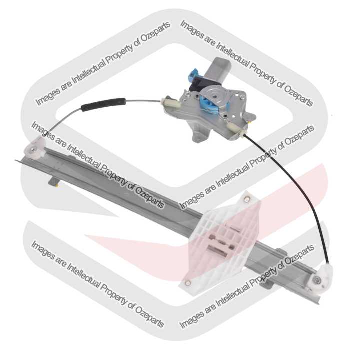 Door Window Regulator Front (Electric With Motor)