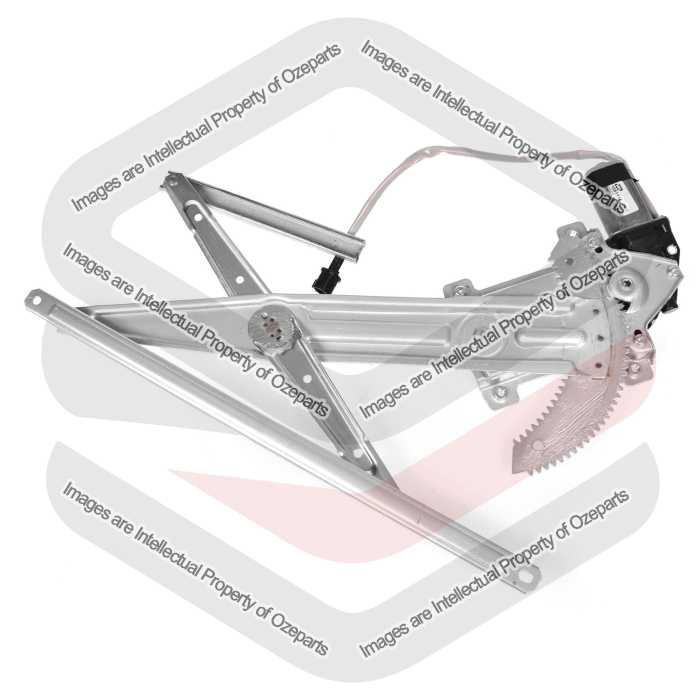 Door Window Regulator Front (Electric With Motor)