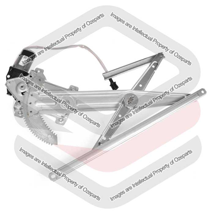 Door Window Regulator Front (Electric With Motor)