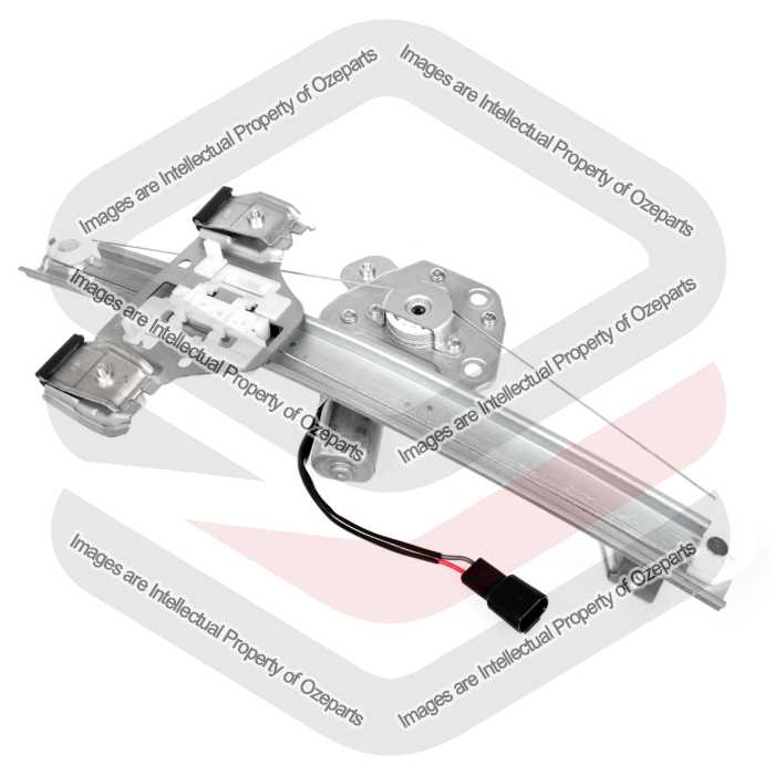 Door Window Regulator Rear (Electric With Motor) - Sedan