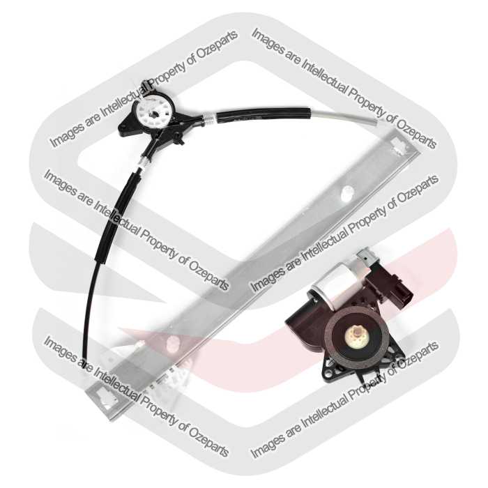 FRONT LH Left Electric Door Window Regulator W/ Motor For Mazda 6 GG 2002~2007