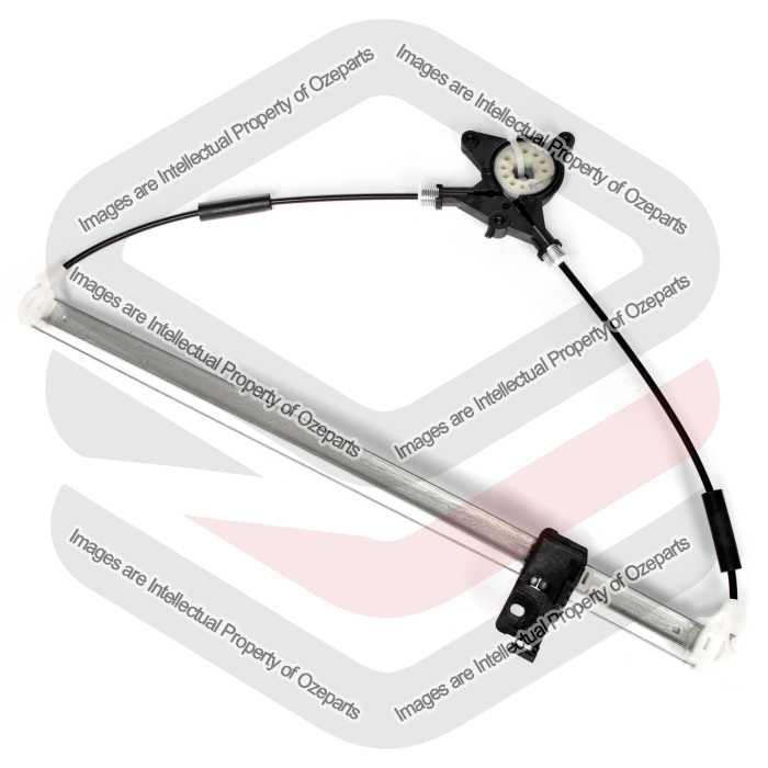 Door Window Regulator  Rear (Electric No Motor)