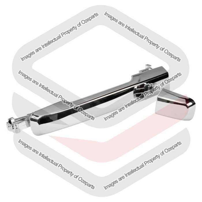1 x Outer Door Handle No Key Hole (Chrome) For Isuzu D-Max Dmax Ute 2012~2020