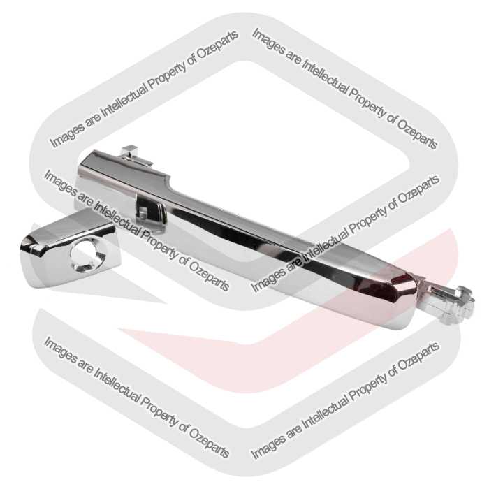 FRONT Outer RH Right Hand Door Handle (Chrome) For Isuzu MUX MU-X 2013~2020 SUV
