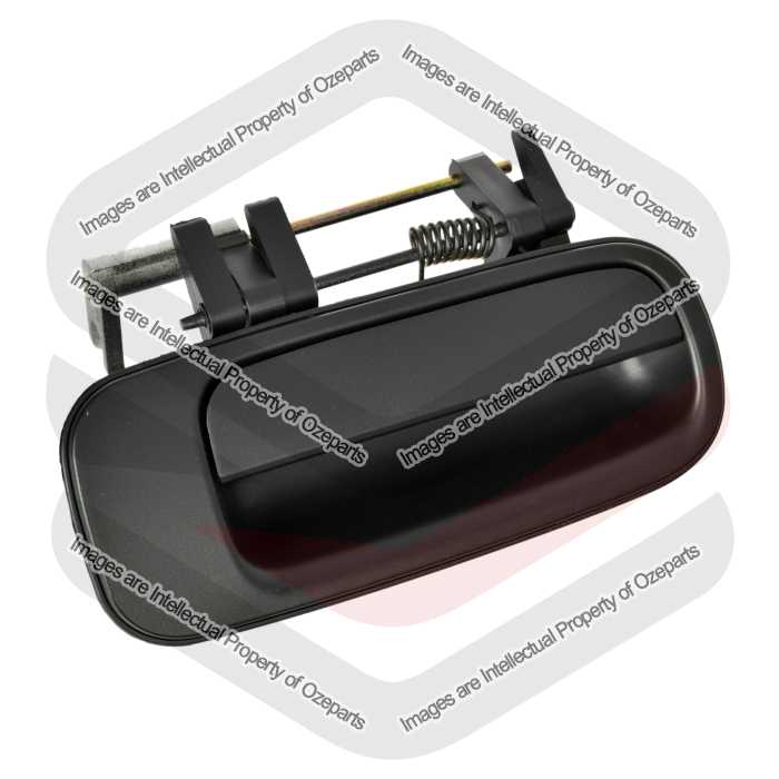 REAR RH Right Hand Outer Door Handle (Black) For Toyota Camry SDV10 1993~1997