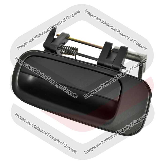 REAR LH Left Hand Outer Door Handle (Black) For Toyota Camry SDV10 1993~1997