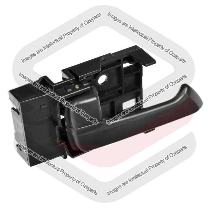 LH Left Inner Door Handle Front or Rear Black For Holden Rodeo RA Ute 2003~2008