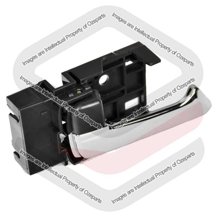 Door Handle Inner   Front or Rear (Chrome Black)