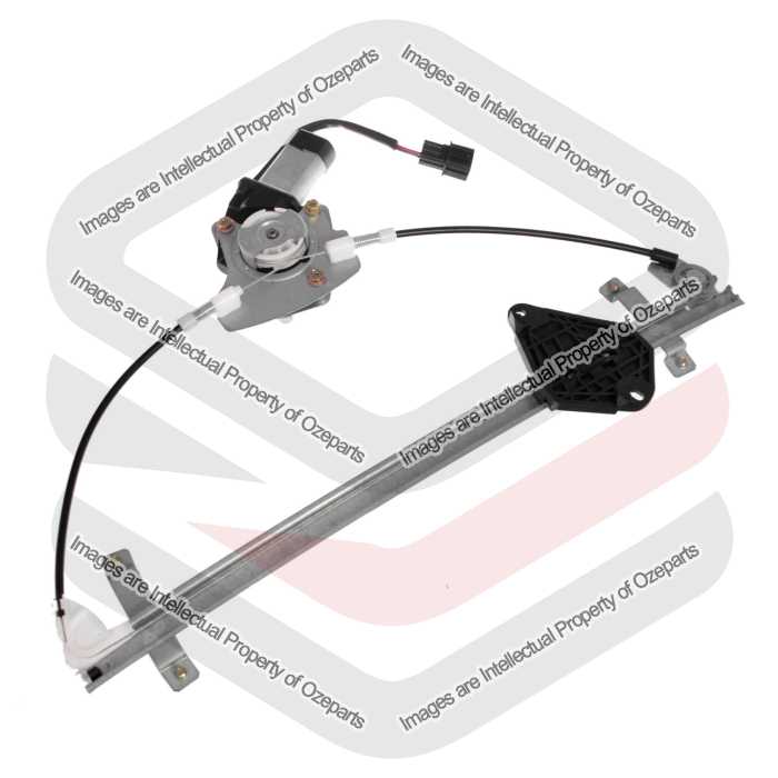 Door Window Regulator Front (Electric  2 Pin Motor)