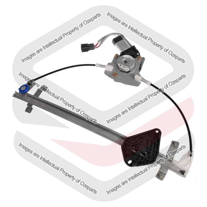 FRONT RH Right Electric Window Regulator 6 Pin Motor For Subaru Liberty 09~14