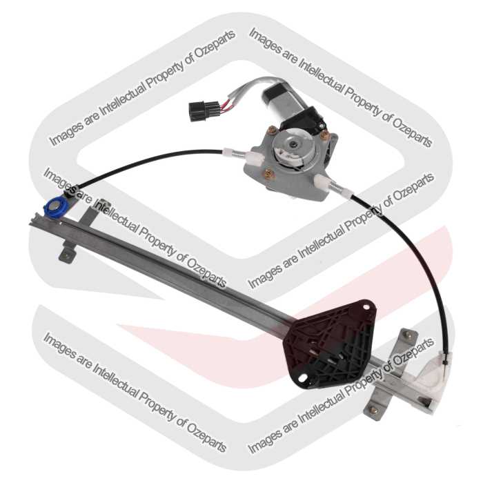 Door Window Regulator Front (Electric  6 Pin Motor)