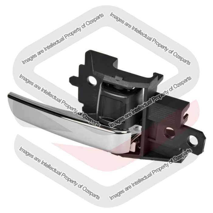 Door Handle Inner  Front or Rear (Chrome Black)