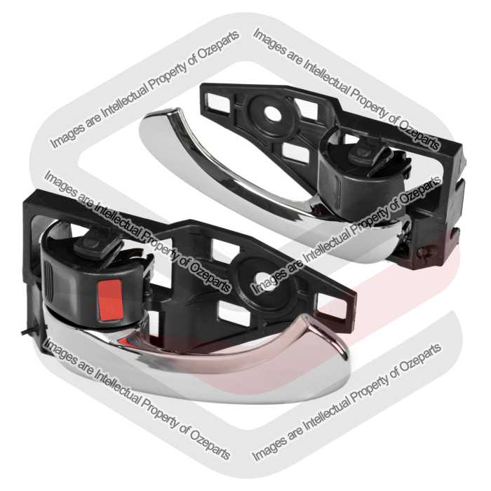 FRONT or REAR Pair LH+RH Inner Door Handle Chrome For Toyota Camry CV40 06~11