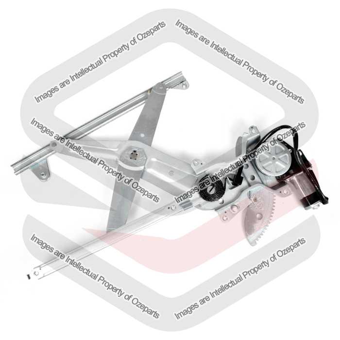 Door Window Regulator Front (Electric With Motor)