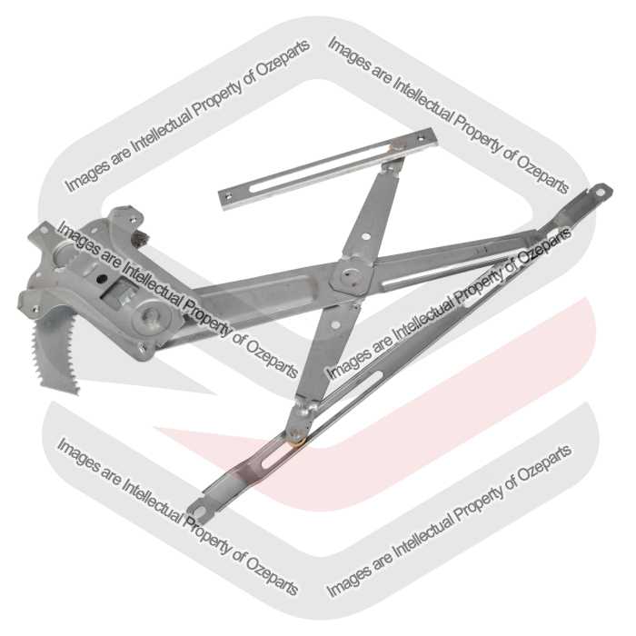 Ozeparts Fits Ford Ranger PJ PK Ute 2006~2011 | Front Electric Power Door Window Regulator (No Motor) | LH LHS Left Hand (Passenger Side)