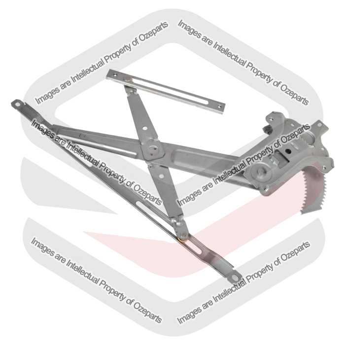 Door Window Regulator Front (Electric No Motor)