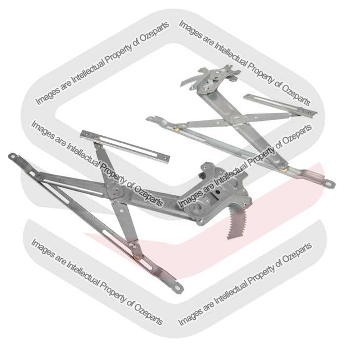 FRONT Pair LH+RH Electric Window Regulator No Motor For Mazda BT50 UN 2006~2011