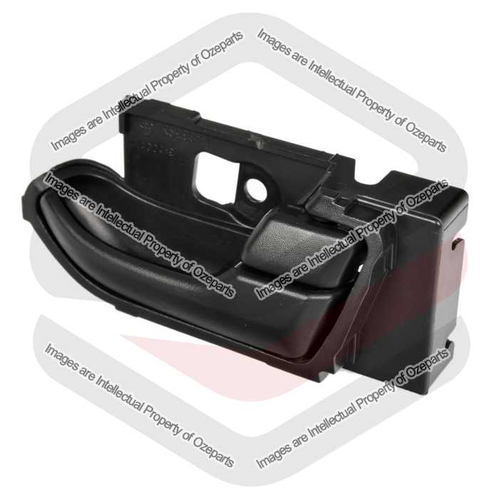 FRONT or REAR RH Right Inner Door Handle Black For Isuzu D-Max Dmax Ute 12~20