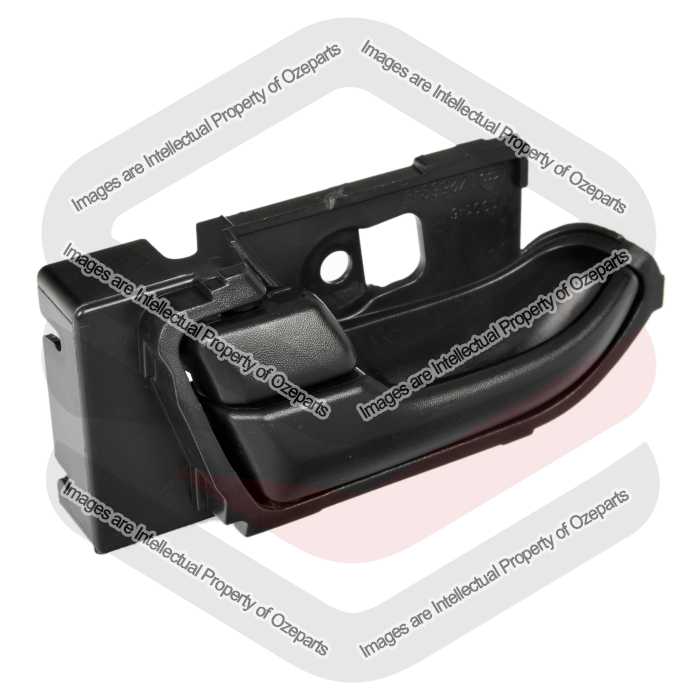 FRONT or REAR LH Left Inner Door Handle Black For Isuzu MUX MU-X 2013~2020 SUV