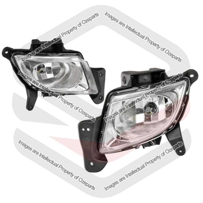 Pair LH+RH Fog Light Spot Driving Lamp For Hyundai I30 FD 07~12 5 Dr Hatch Wagon