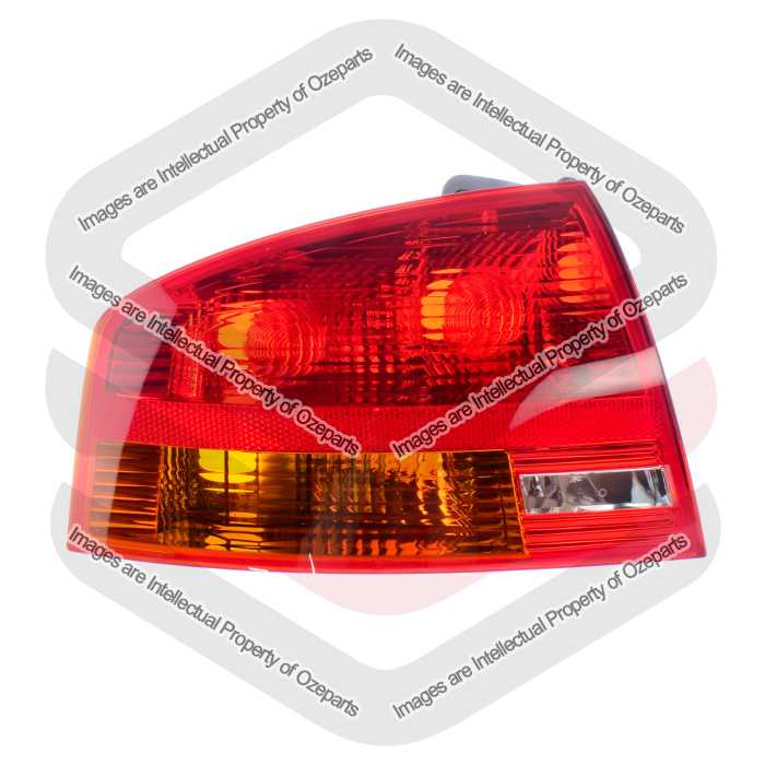 TYC Fits Audi A4 / S4 B7 2004~2008 4 Door Sedan | Taillight Tail Light Rear Lamp | LH LHS Left Hand (Passenger Side)