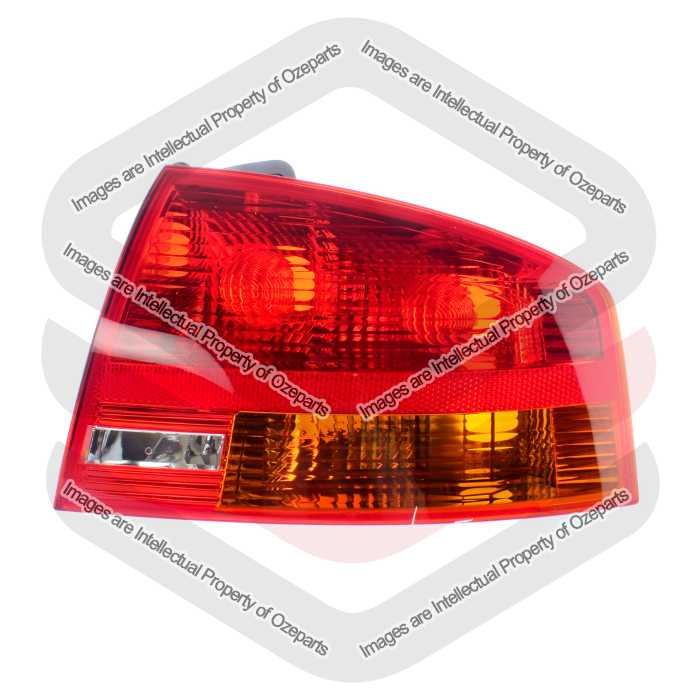 TYC Fits Audi A4 / S4 B7 2004~2008 4 Door Sedan | Taillight Tail Light Rear Lamp | RH RHS Right Hand (Driver Side)