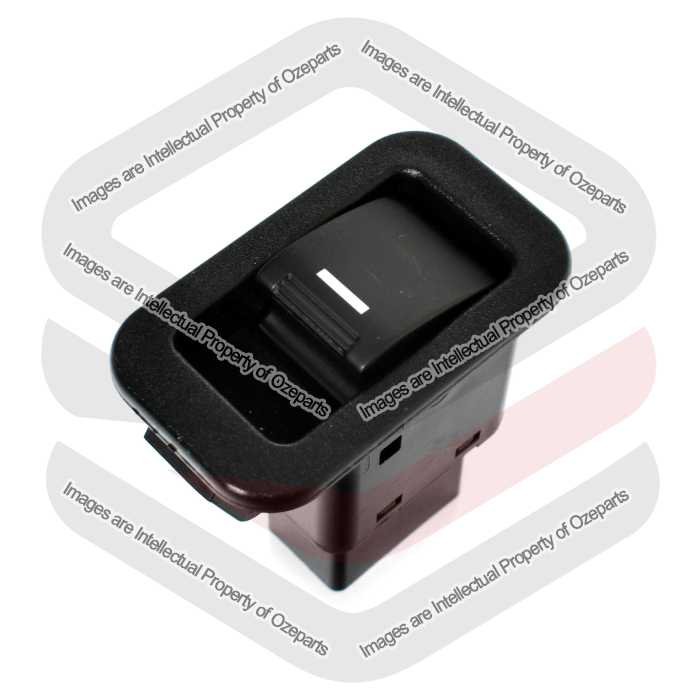 Ozeparts Fits Ford Falcon FPV FG FG X 2008~2016 / Territory SX SY SZ 2004~2014 | Single Electric Power Window Switch No Illumination (5 Pins)