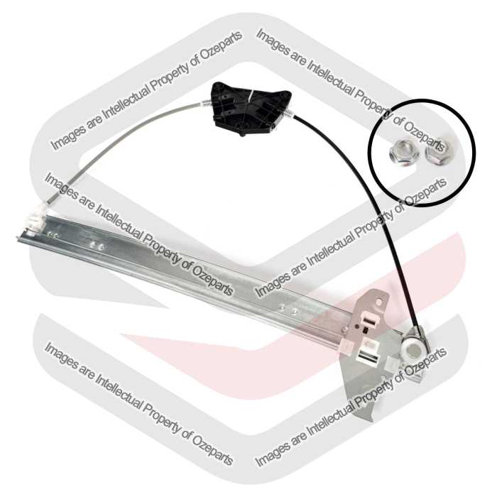 FRONT LH LHS Left Electric Window Regulator For Peugeot 407 04~08 Sedan Wagon