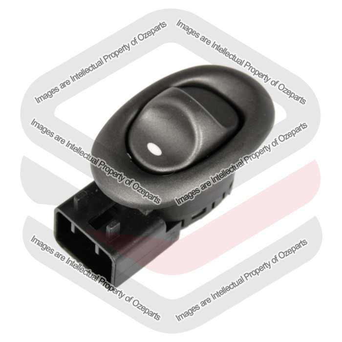 Rear Power Window Switch LH=RH Metalic Grey For Holden Commodore VT VX VU VY VZ