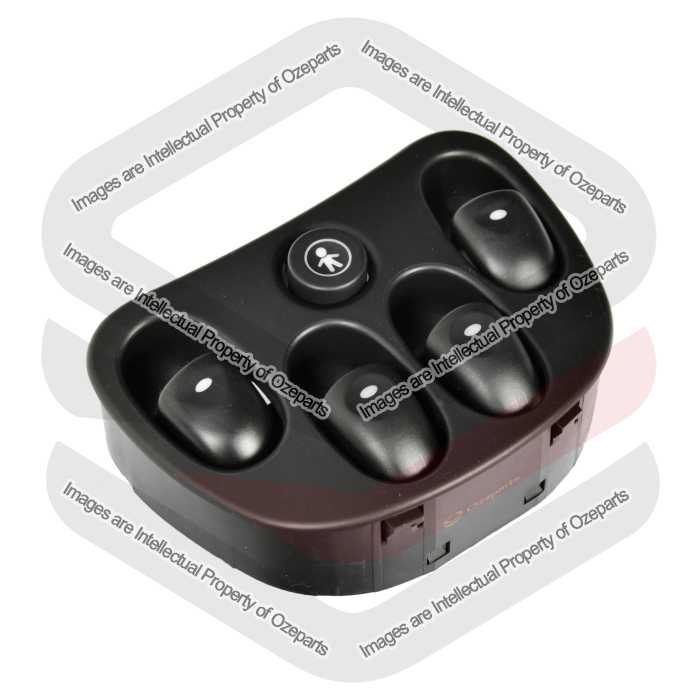 Power Master Window Switch 4 Buttons For Holden Commodore VT VX VU