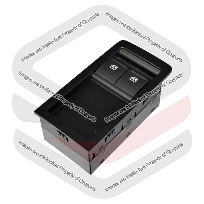 Power Master Window Switch 2 Buttons Black For Holden Commodore VY VZ 2002~2006
