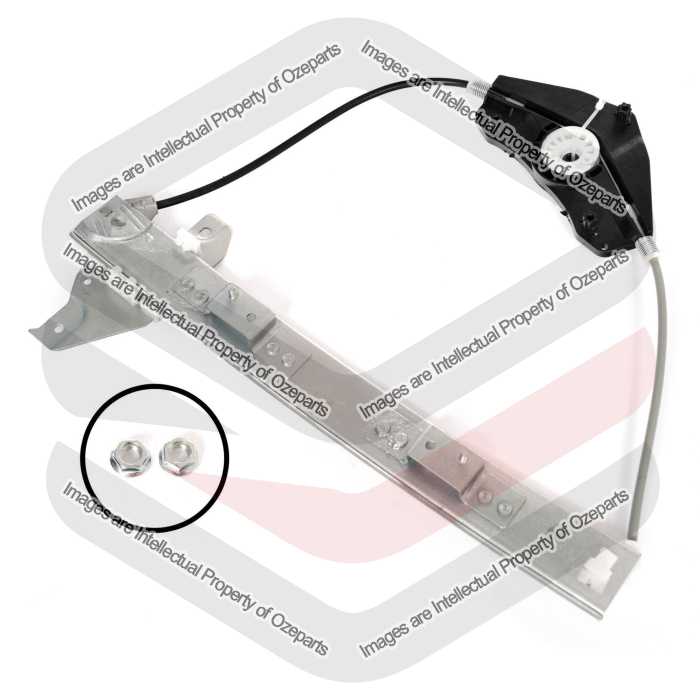 REAR LH LHS Left Electric Window Regulator For Peugeot 407 04~08 Sedan Wagon