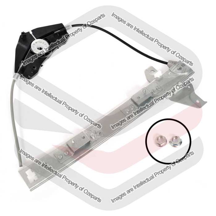 REAR RH RHS Right Electric Window Regulator For Peugeot 407 04~08 Sedan Wagon